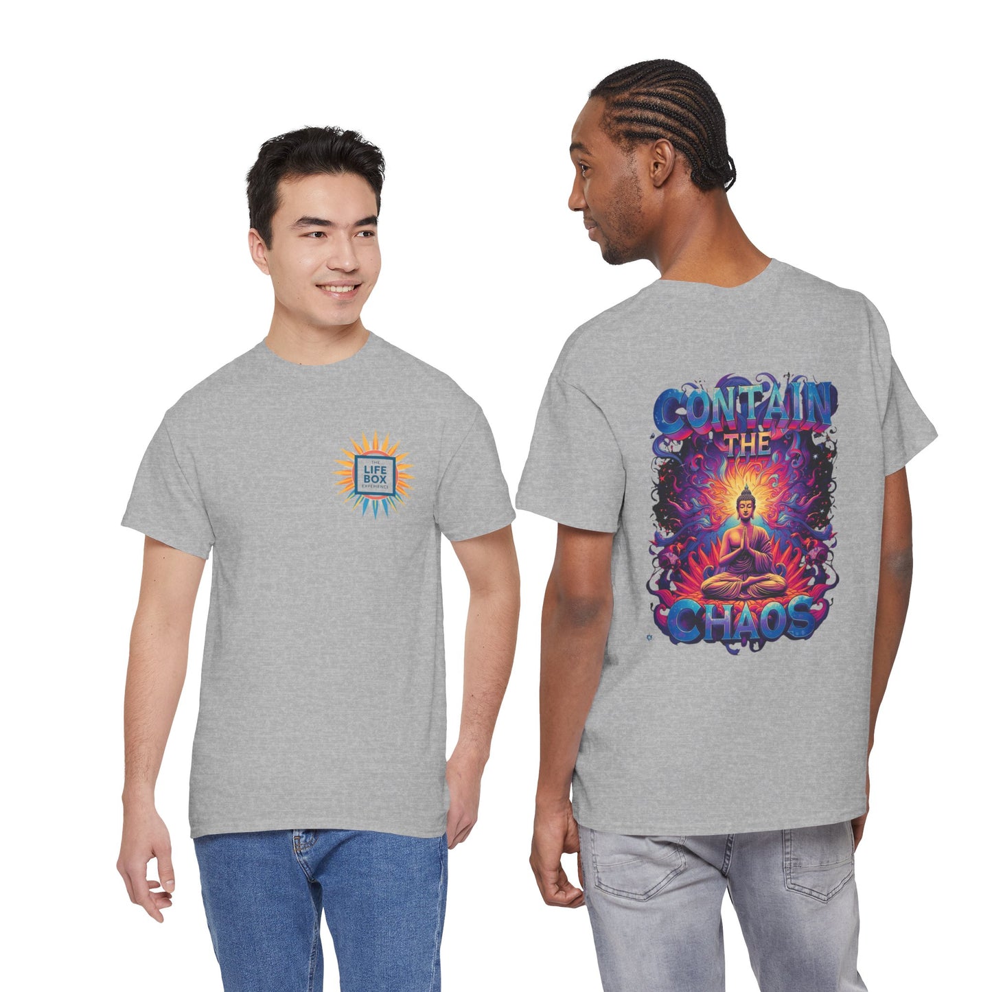 Contain The Chaos Unisex Tee, Positive Mindset Shirt