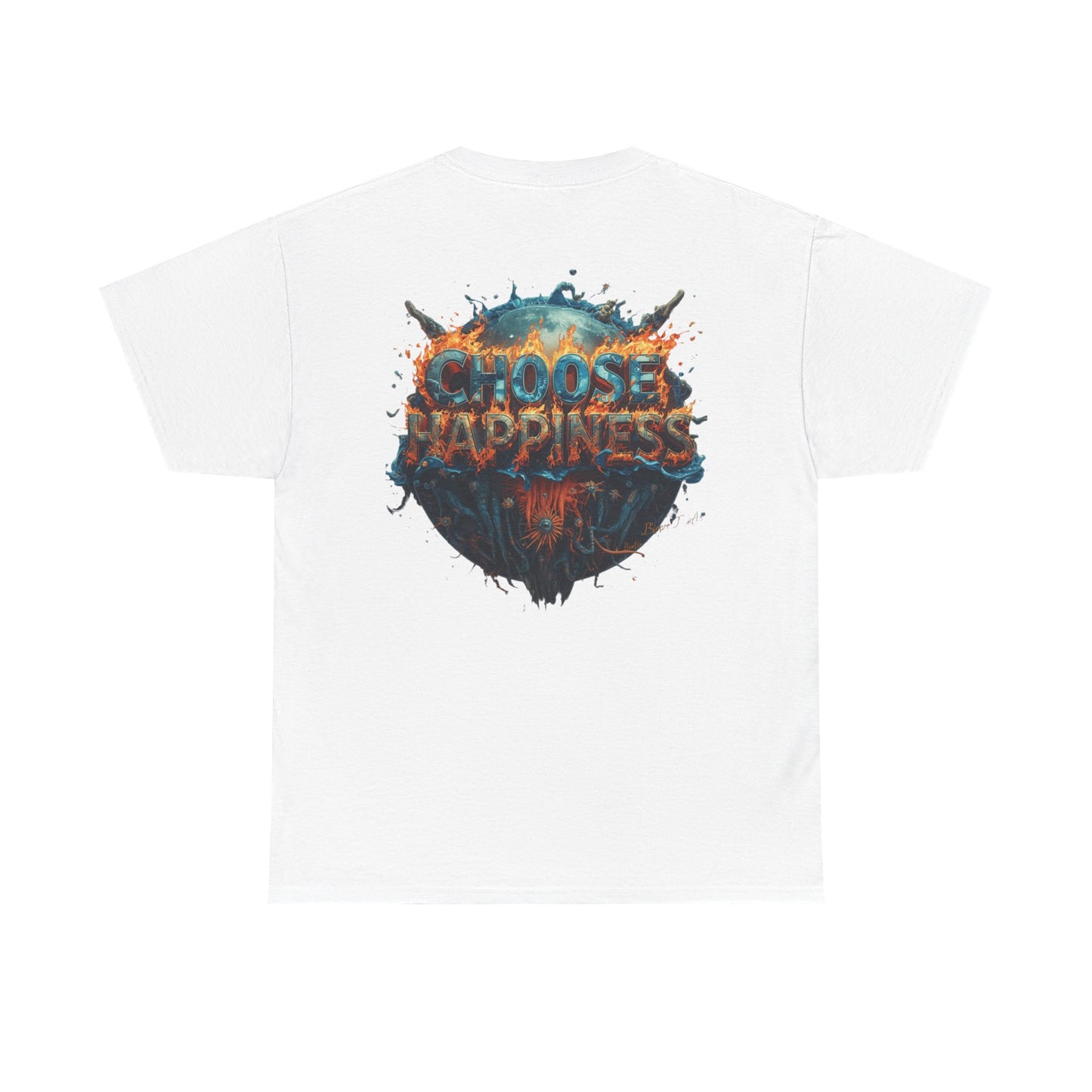 Choose Happiness Unixes T-Shirt Positive Mindset Vibes