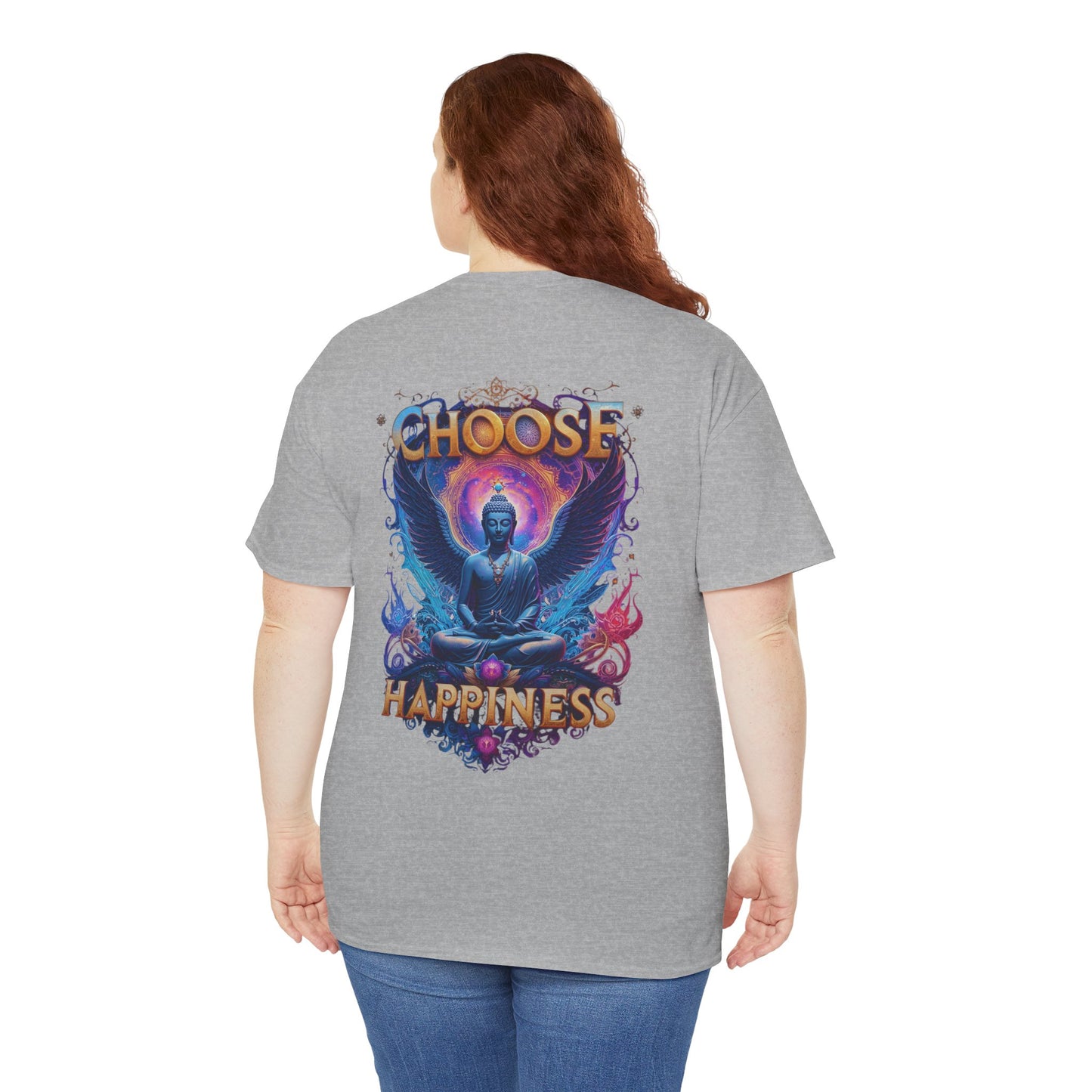 Choose Happiness Unixes T-Shirt Positive Mindset Vibes