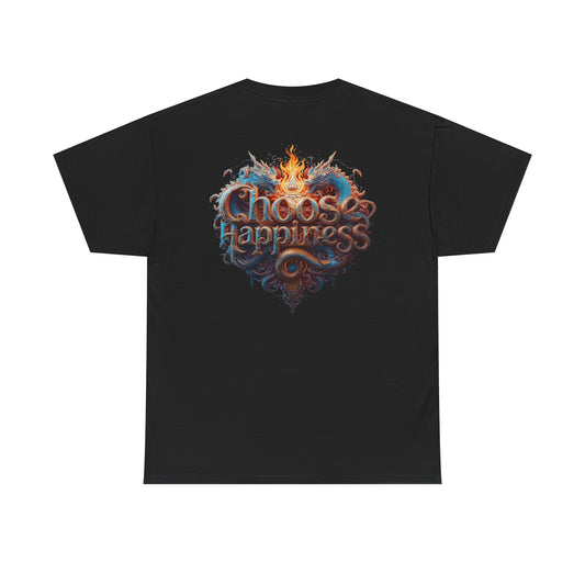 Choose Happiness Unixes T-Shirt Positive Mindset Vibes