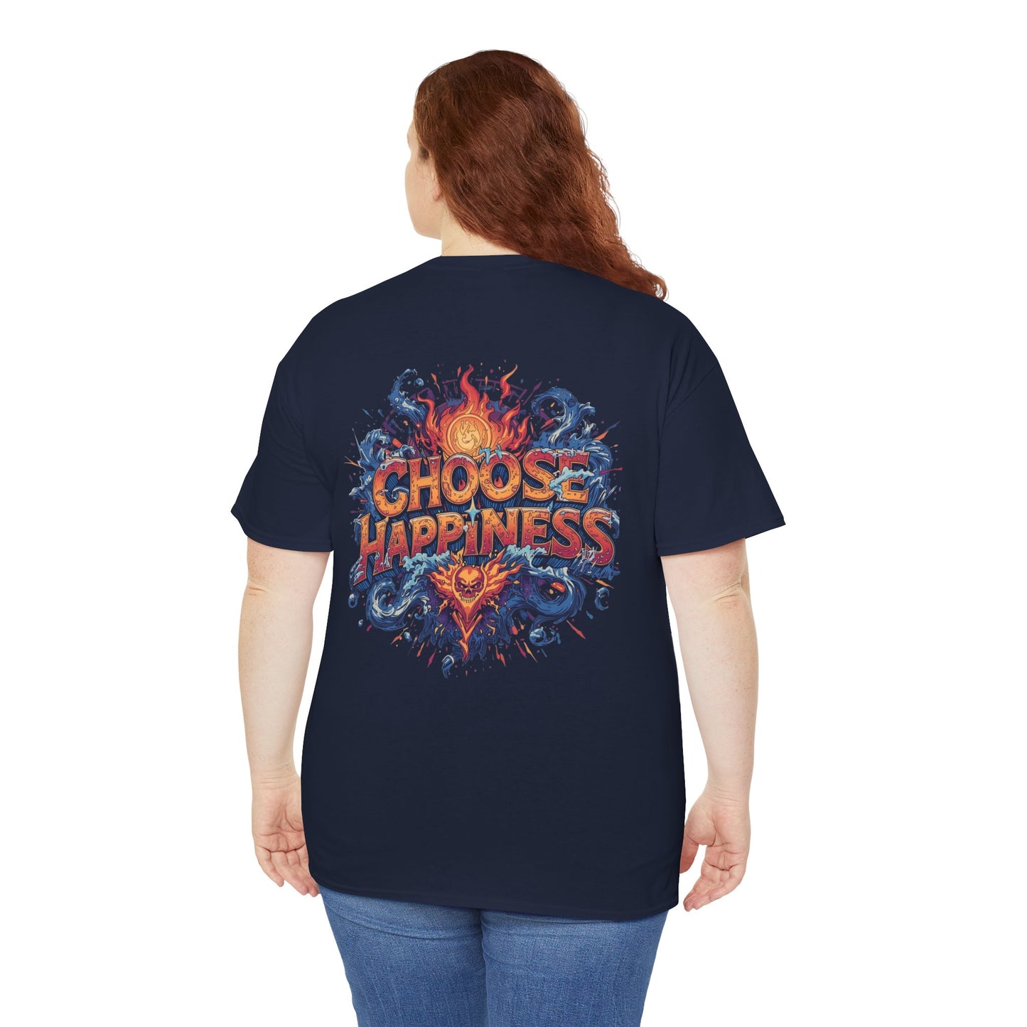 Choose Happiness Unixes T-Shirt Positive Mindset Vibes