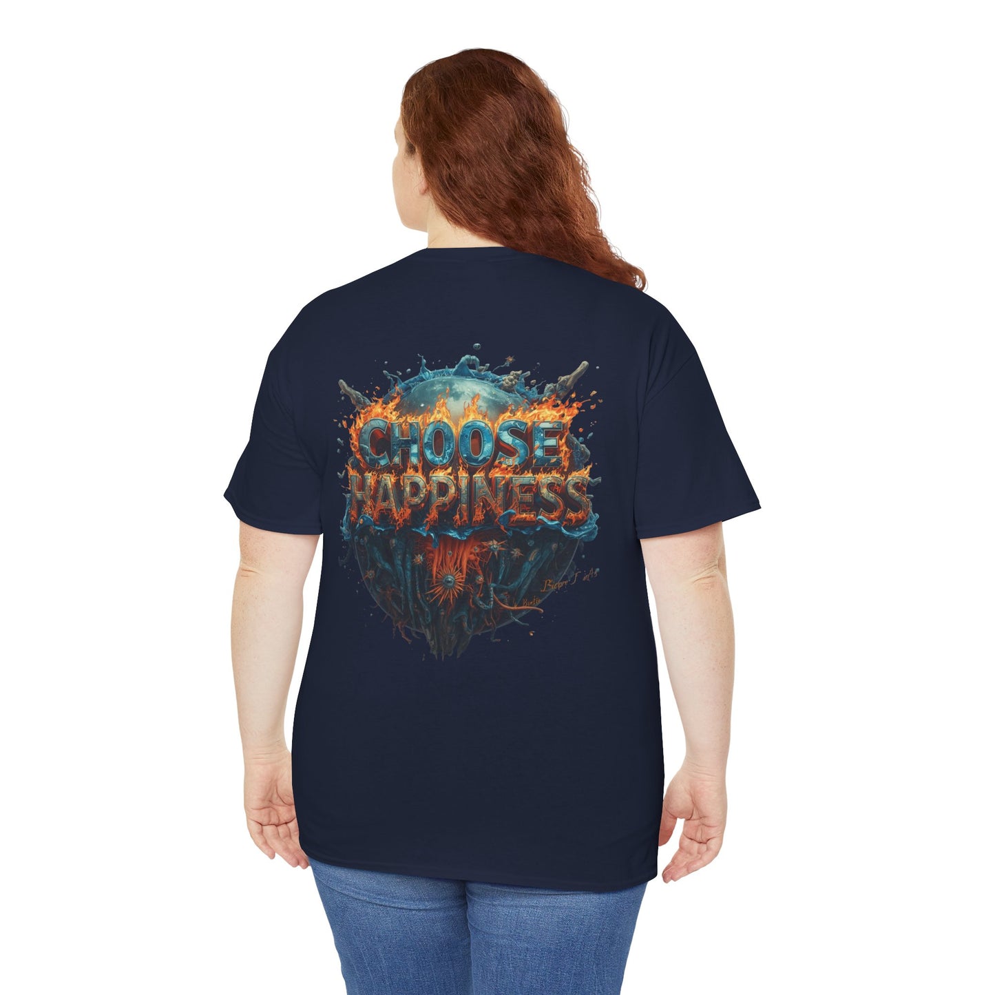 Choose Happiness Unixes T-Shirt Positive Mindset Vibes