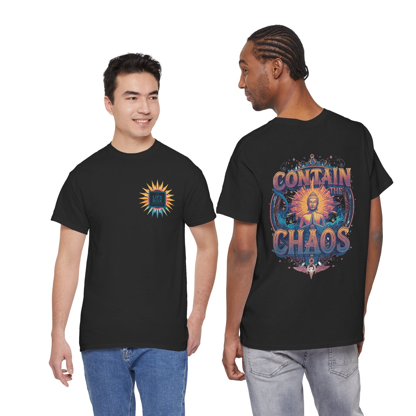 Contain The Chaos Unisex Tee Positive Mindset Shirt