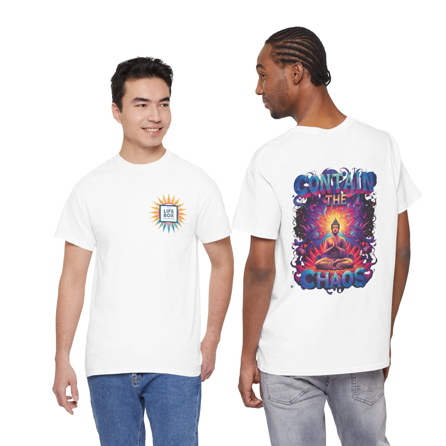 Contain The Chaos Unisex Tee, Positive Mindset Shirt