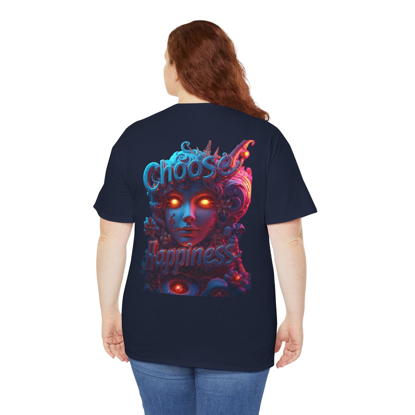 Choose Happiness Unixes T-Shirt Positive Mindset Vibes
