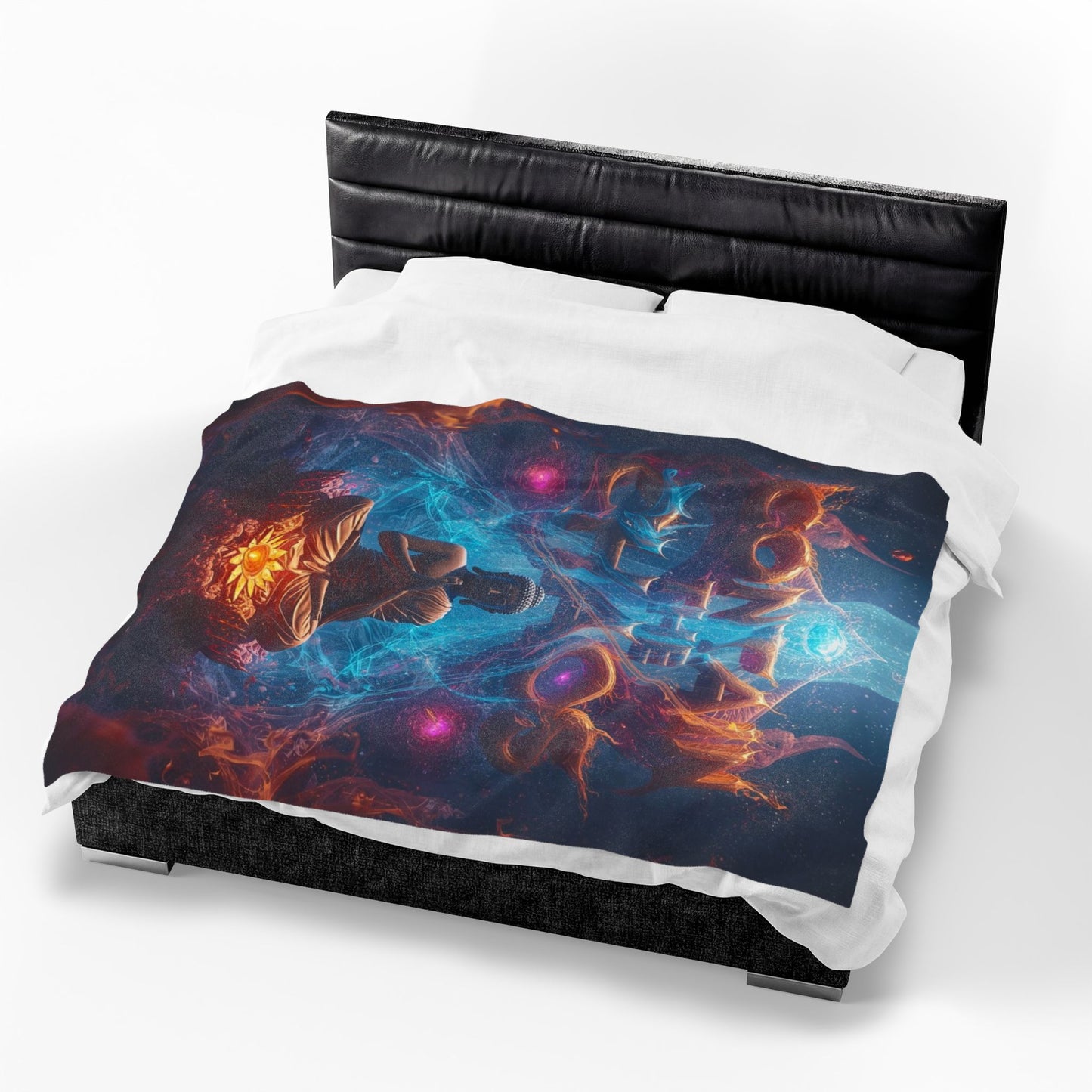 Velveteen Plush Blanket Contain the Chaos Throw