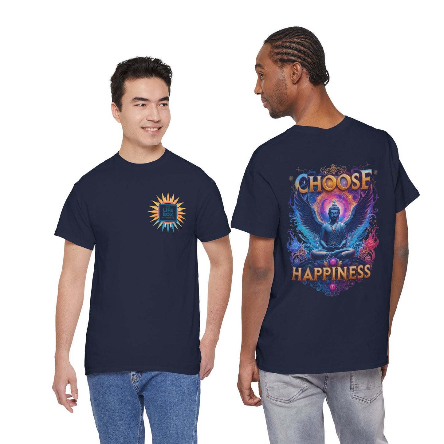 Choose Happiness Unixes T-Shirt Positive Mindset Vibes