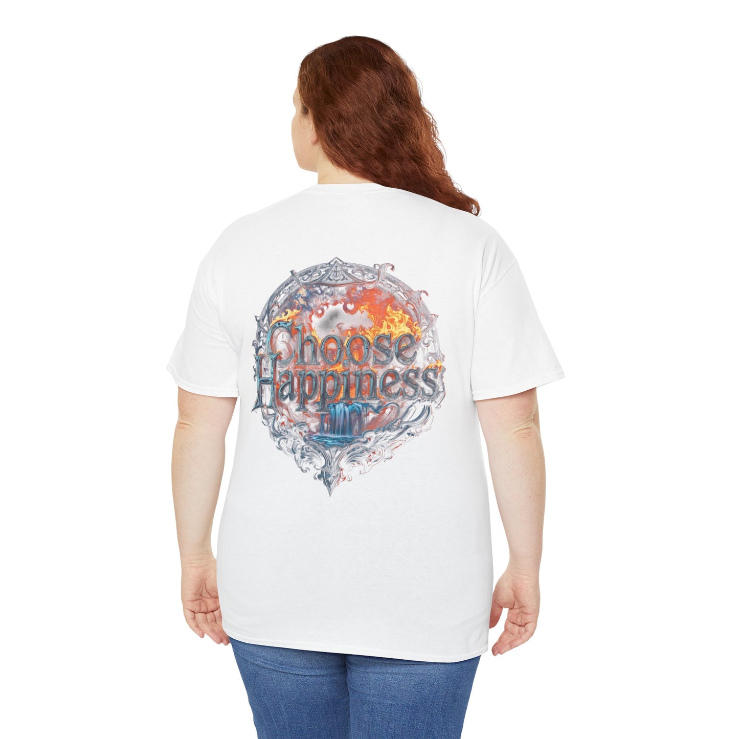 Choose Happiness Unixes T-Shirt Positive Mindset Vibes