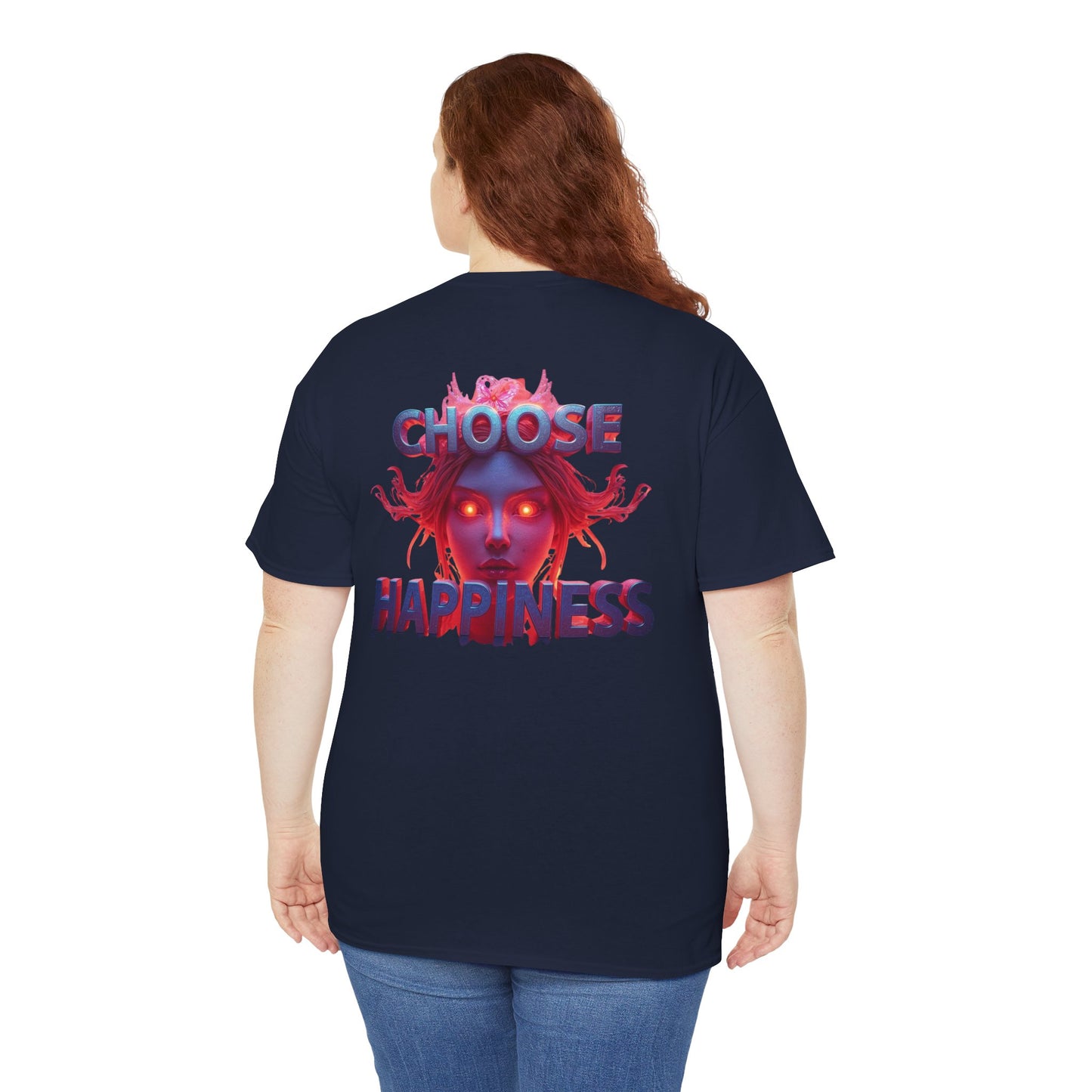 Choose Happiness Unixes T-Shirt Positive Mindset Vibes