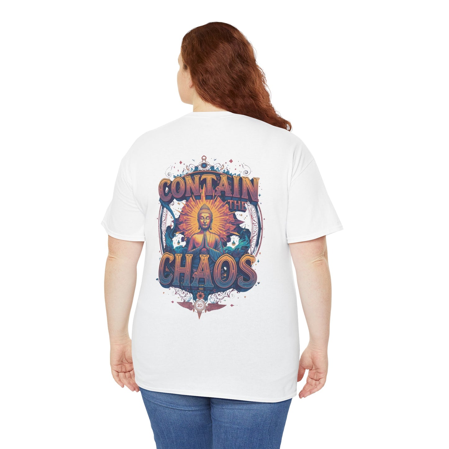 Contain The Chaos Unisex Tee Positive Mindset Shirt