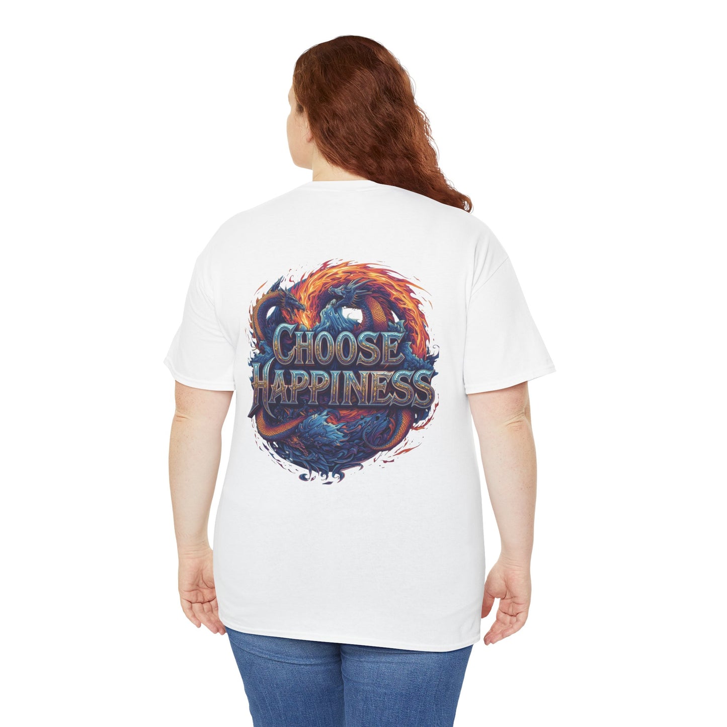 Choose Happiness Unixes T-Shirt Positive Mindset Vibes