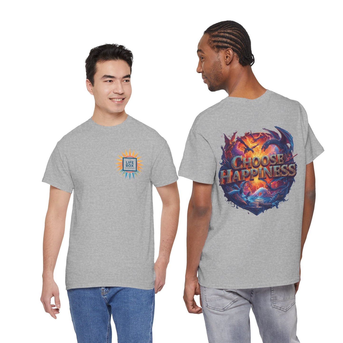 Choose Happiness Unixes T-Shirt Positive Mindset Vibes