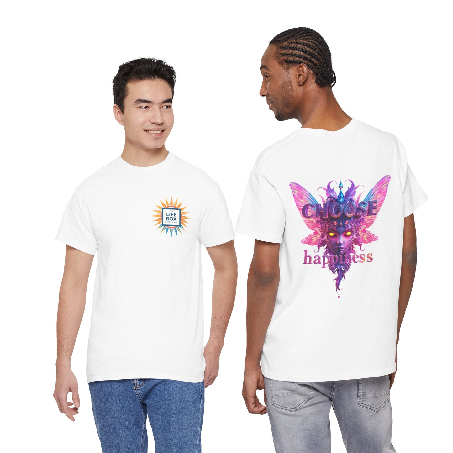 Choose Happiness Unixes T-Shirt Positive Mindset Vibes