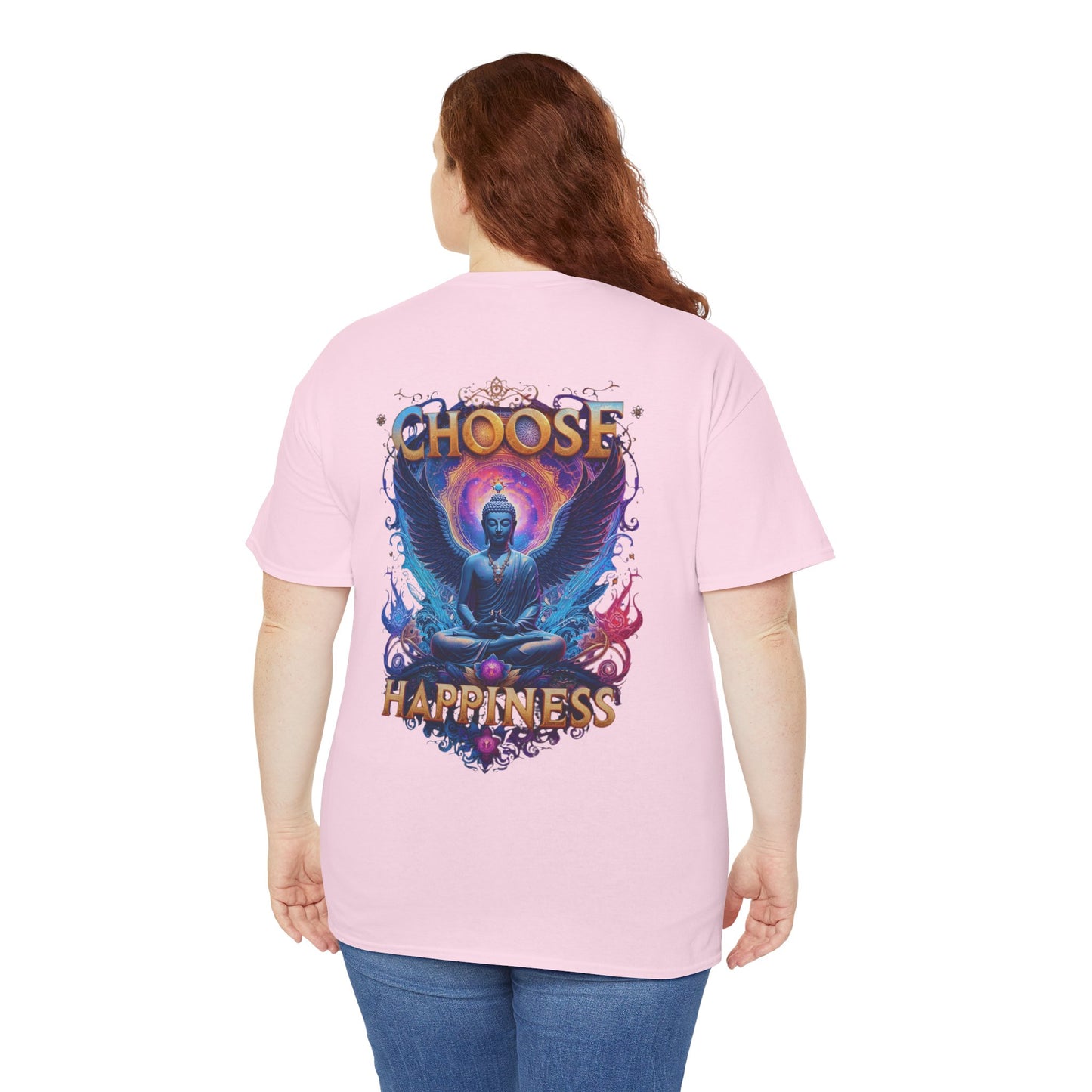 Choose Happiness Unixes T-Shirt Positive Mindset Vibes