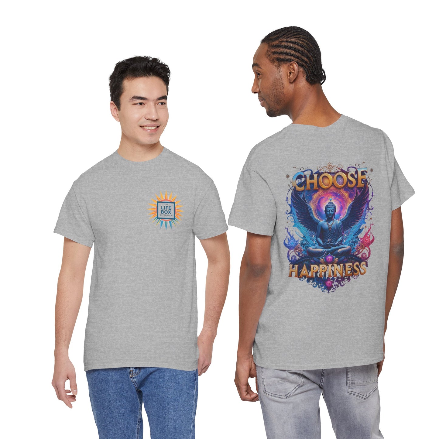 Choose Happiness Unixes T-Shirt Positive Mindset Vibes