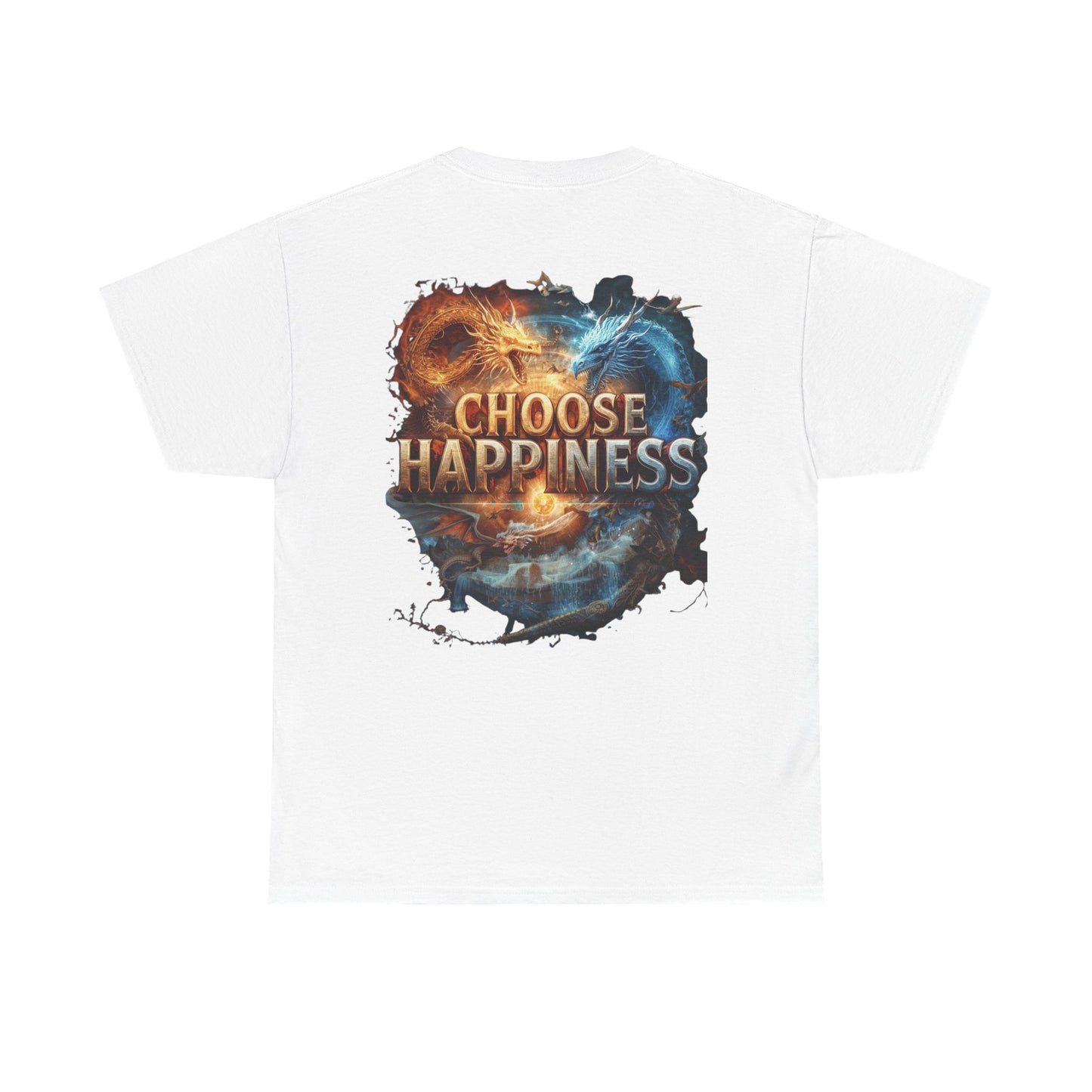 Choose Happiness Unixes T-Shirt Positive Mindset Vibes
