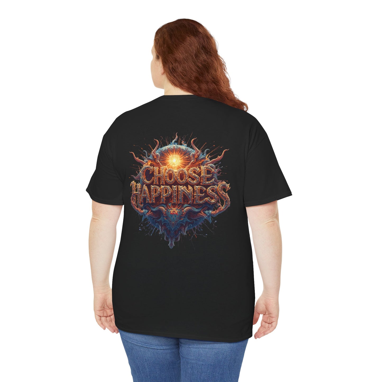 Choose Happiness Unixes T-Shirt Positive Mindset Vibes