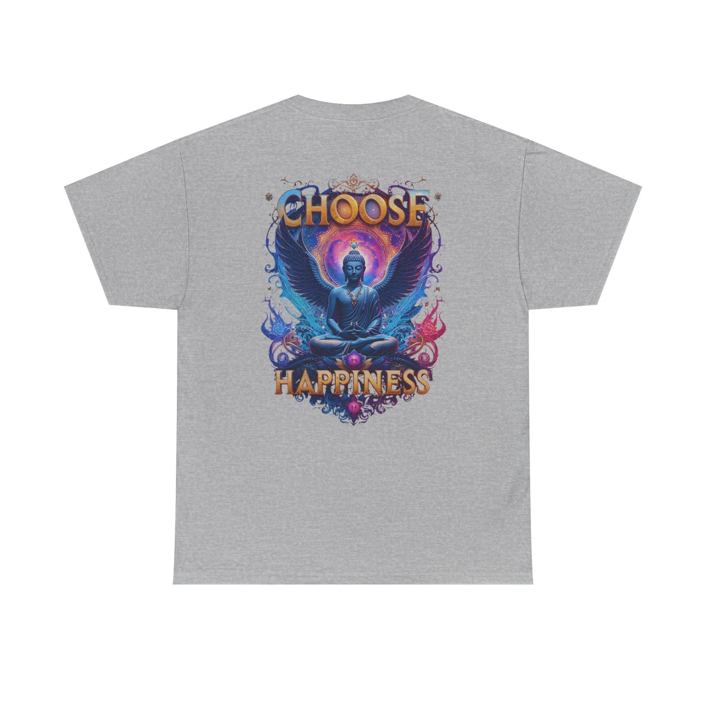 Choose Happiness Unixes T-Shirt Positive Mindset Vibes