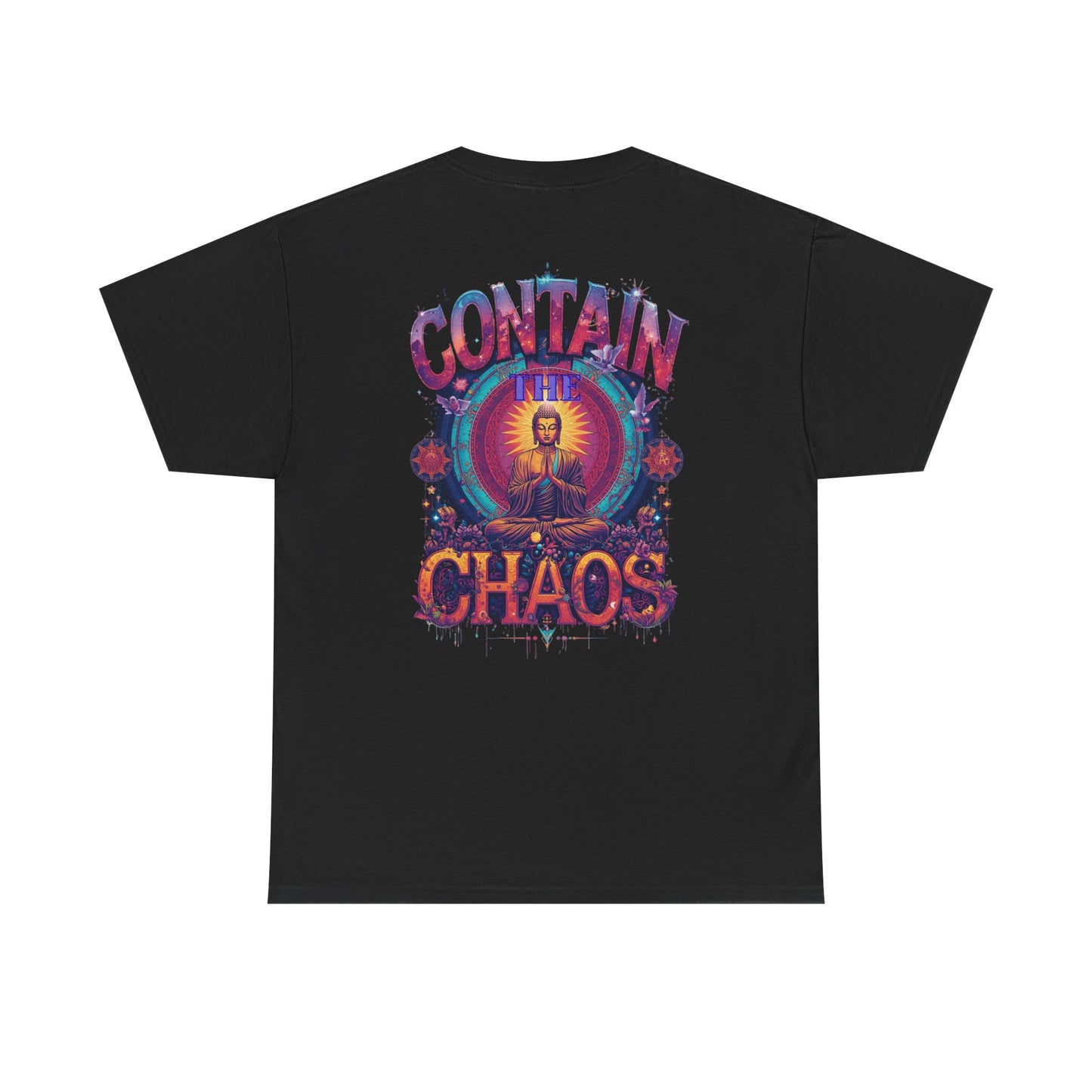 Contain The Chaos Unisex Tee, Positive Mindset Shirt