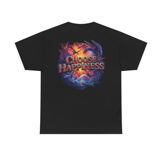 Choose Happiness Unixes T-Shirt Positive Mindset Vibes