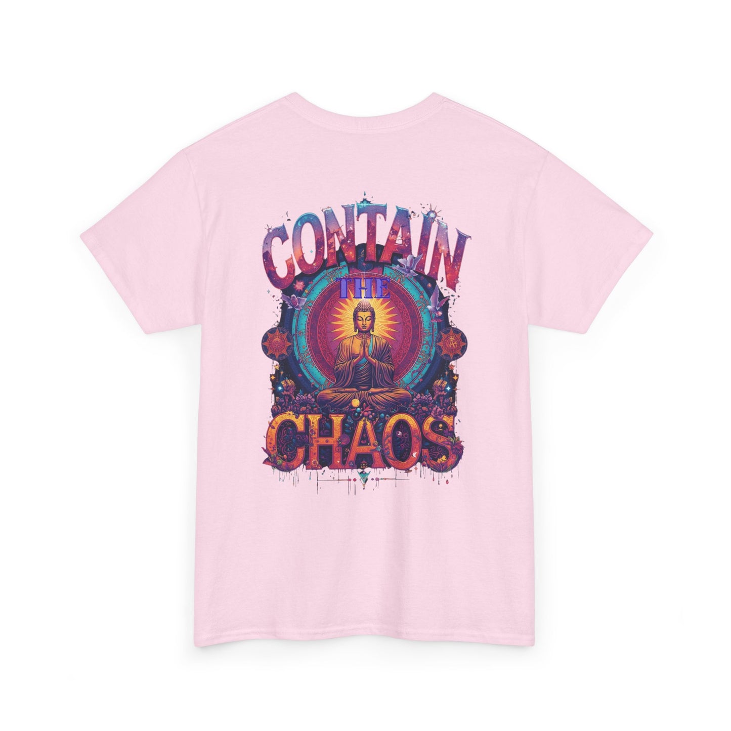 Contain The Chaos Unisex Tee, Positive Mindset Shirt
