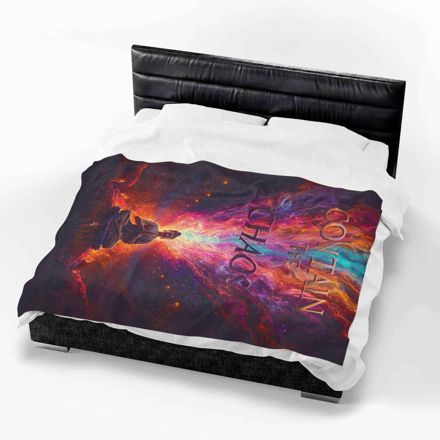 Contain the Chaos Velveteen Plush Blanket