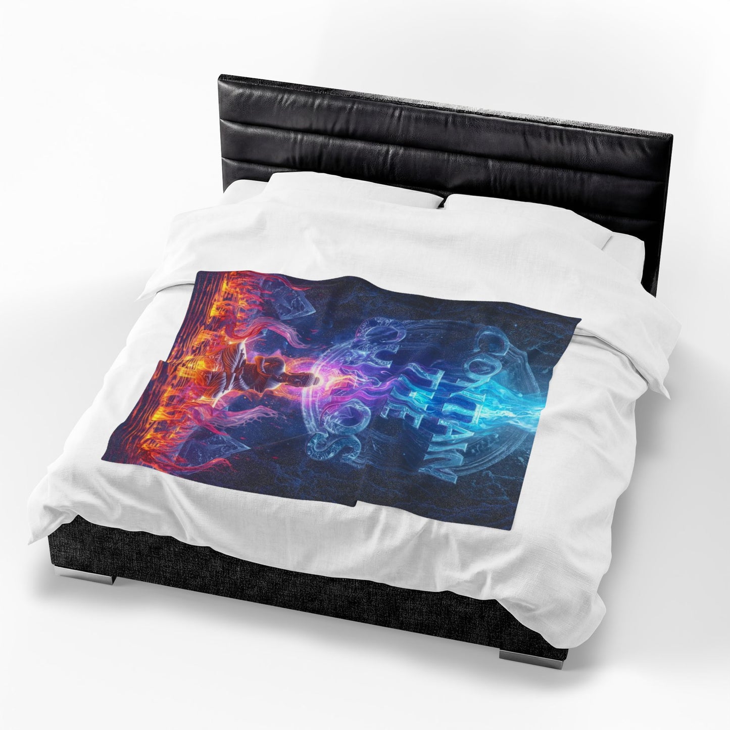 Contain The Chaos Velveteen Plush Blanket