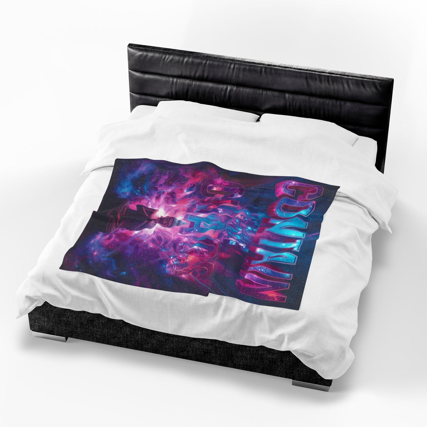 Velveteen Plush Blanket Contain The Chaos