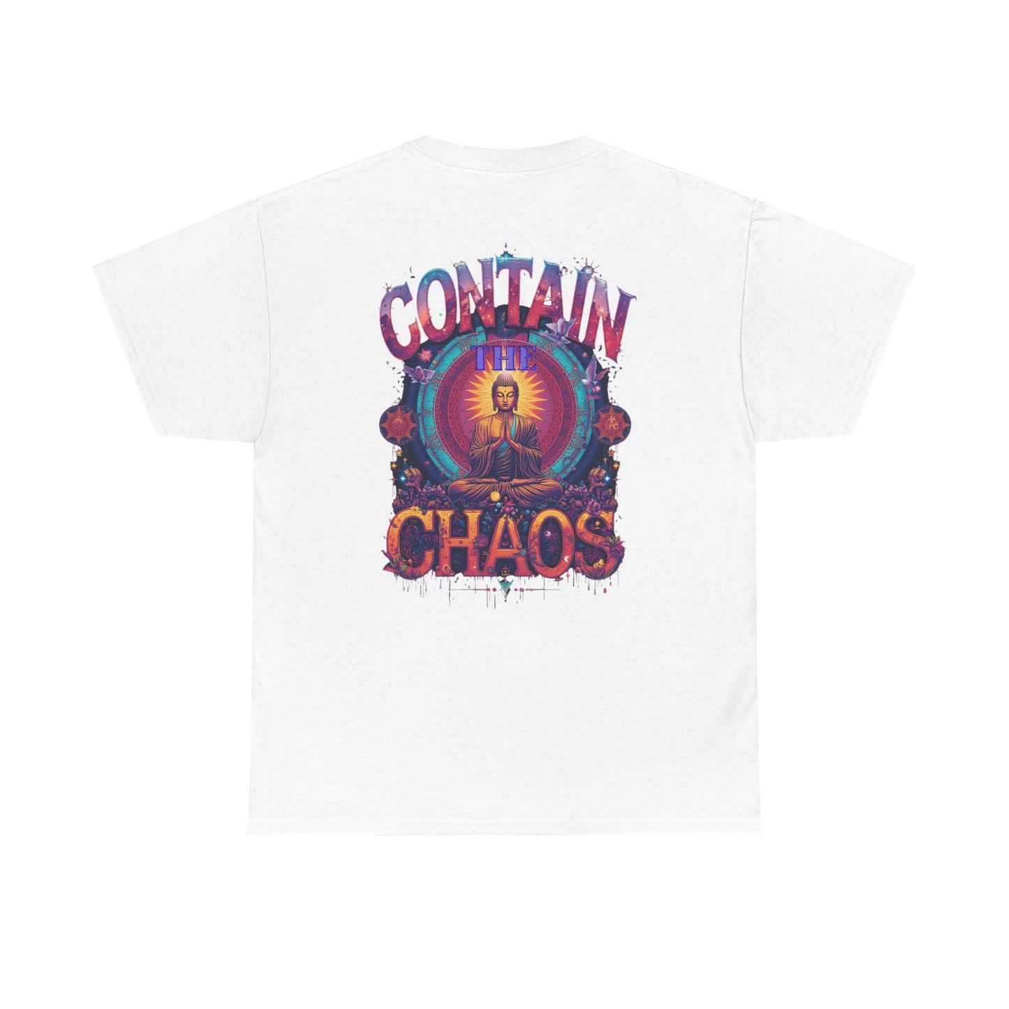 Contain The Chaos Unisex Tee, Positive Mindset Shirt