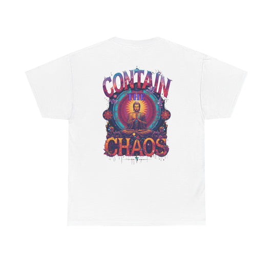 Contain The Chaos Unisex Tee, Positive Mindset Shirt