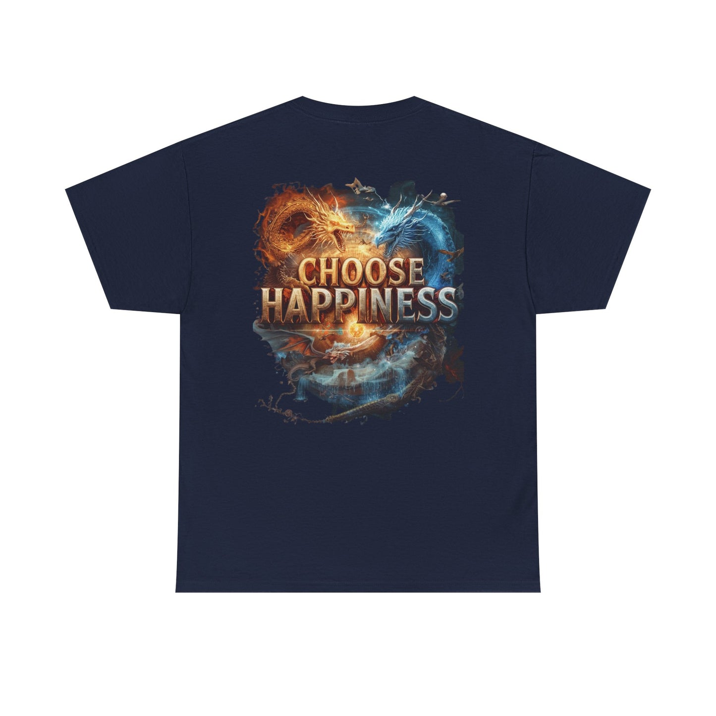 Choose Happiness Unixes T-Shirt Positive Mindset Vibes