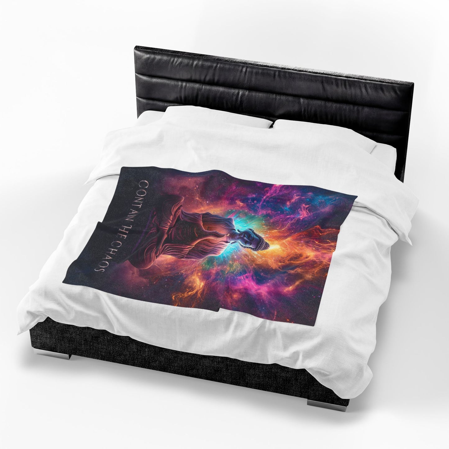 Contain the Chaos Velveteen Plush Blanket