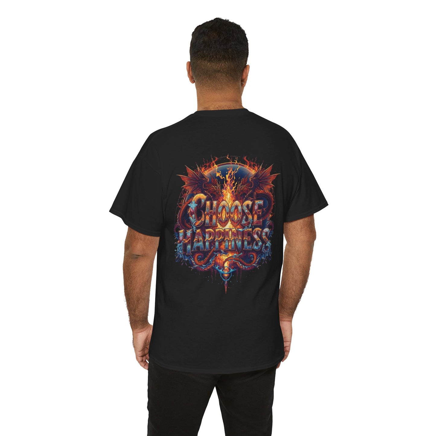 Choose Happiness Unixes T-Shirt Positive Mindset Vibes