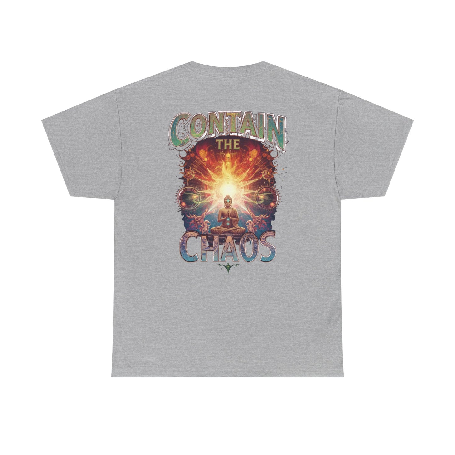 Contain The Chaos Unisex Tee, Positive Mindset Shirt