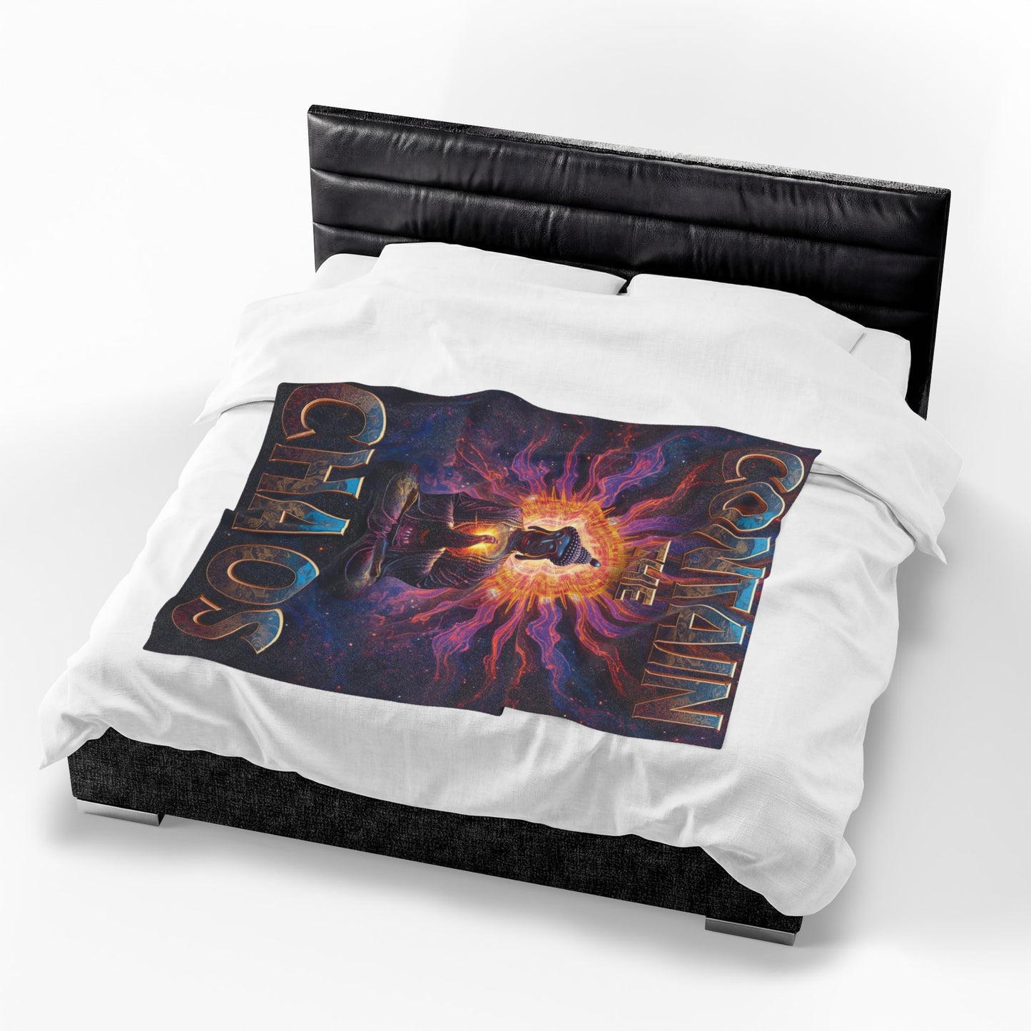 Contain the Chaos Velveteen Plush Blanket