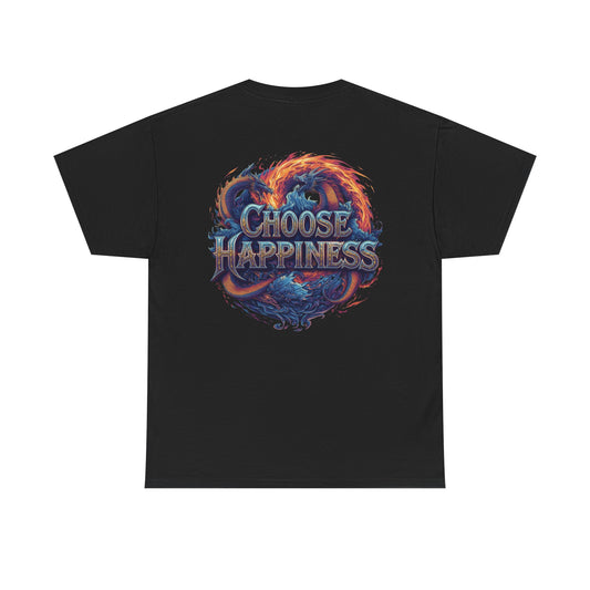 Choose Happiness Unixes T-Shirt Positive Mindset Vibes