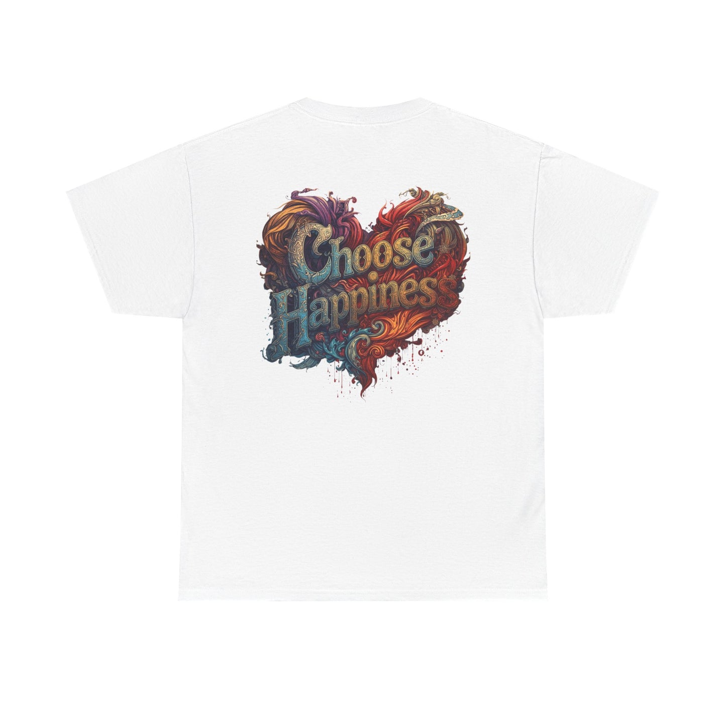 Choose Happiness Unixes T-Shirt Positive Mindset Vibes