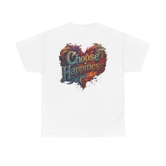Choose Happiness Unixes T-Shirt Positive Mindset Vibes