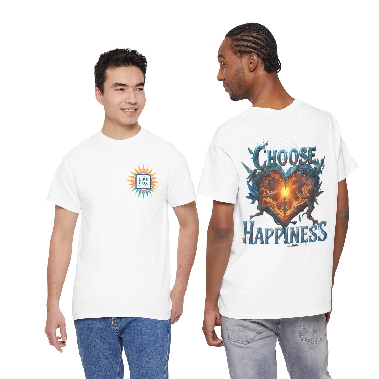 Choose Happiness Unixes T-Shirt Positive Mindset Vibes