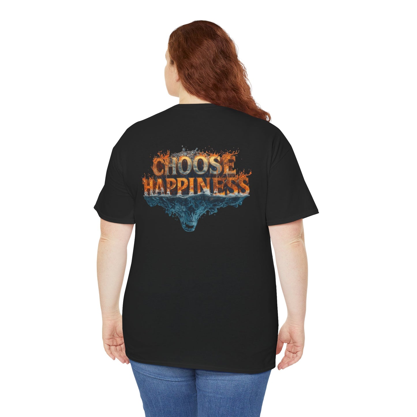 Choose Happiness Unixes T-Shirt Positive Mindset Vibes