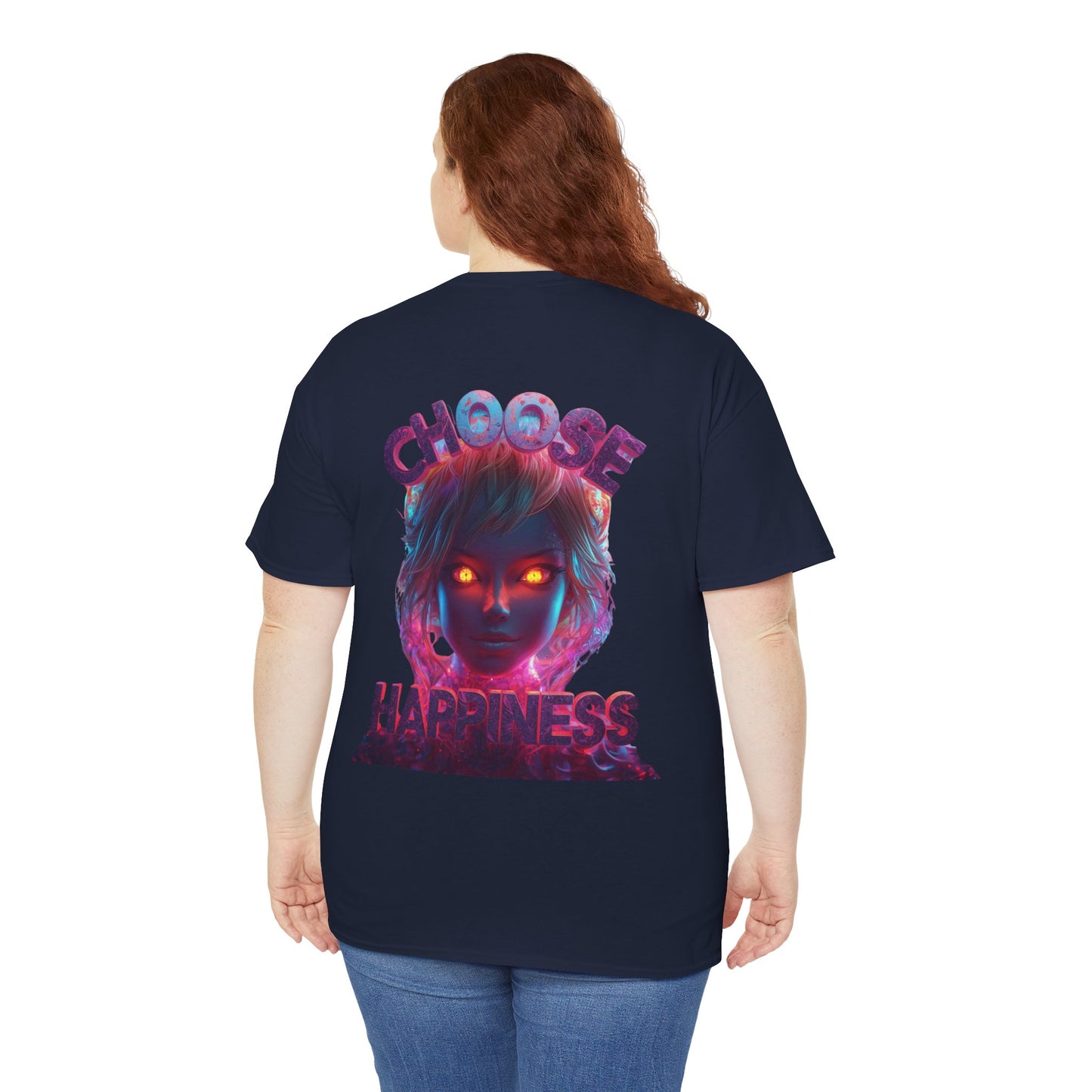 Choose Happiness Unixes T-Shirt Positive Mindset Vibes
