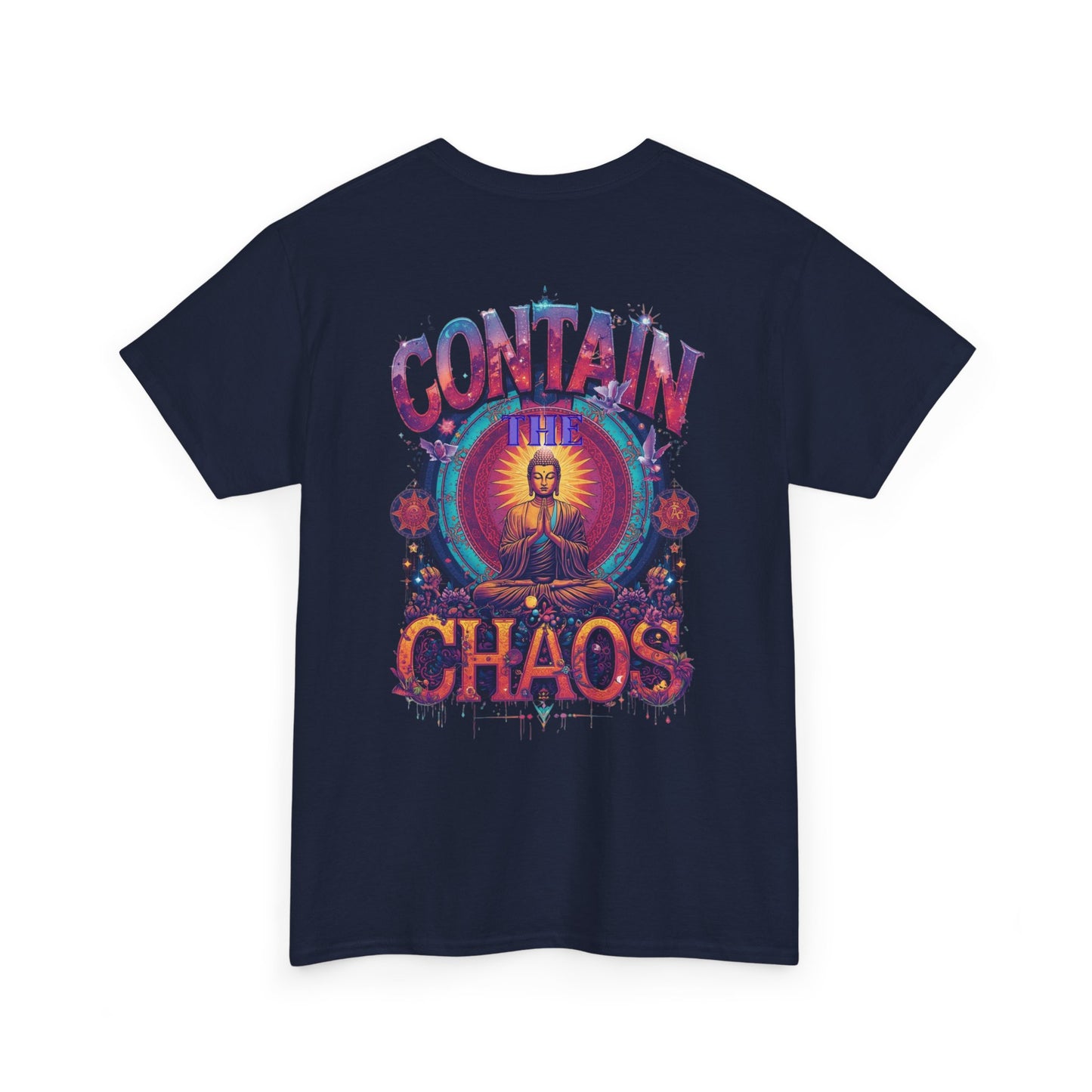 Contain The Chaos Unisex Tee, Positive Mindset Shirt