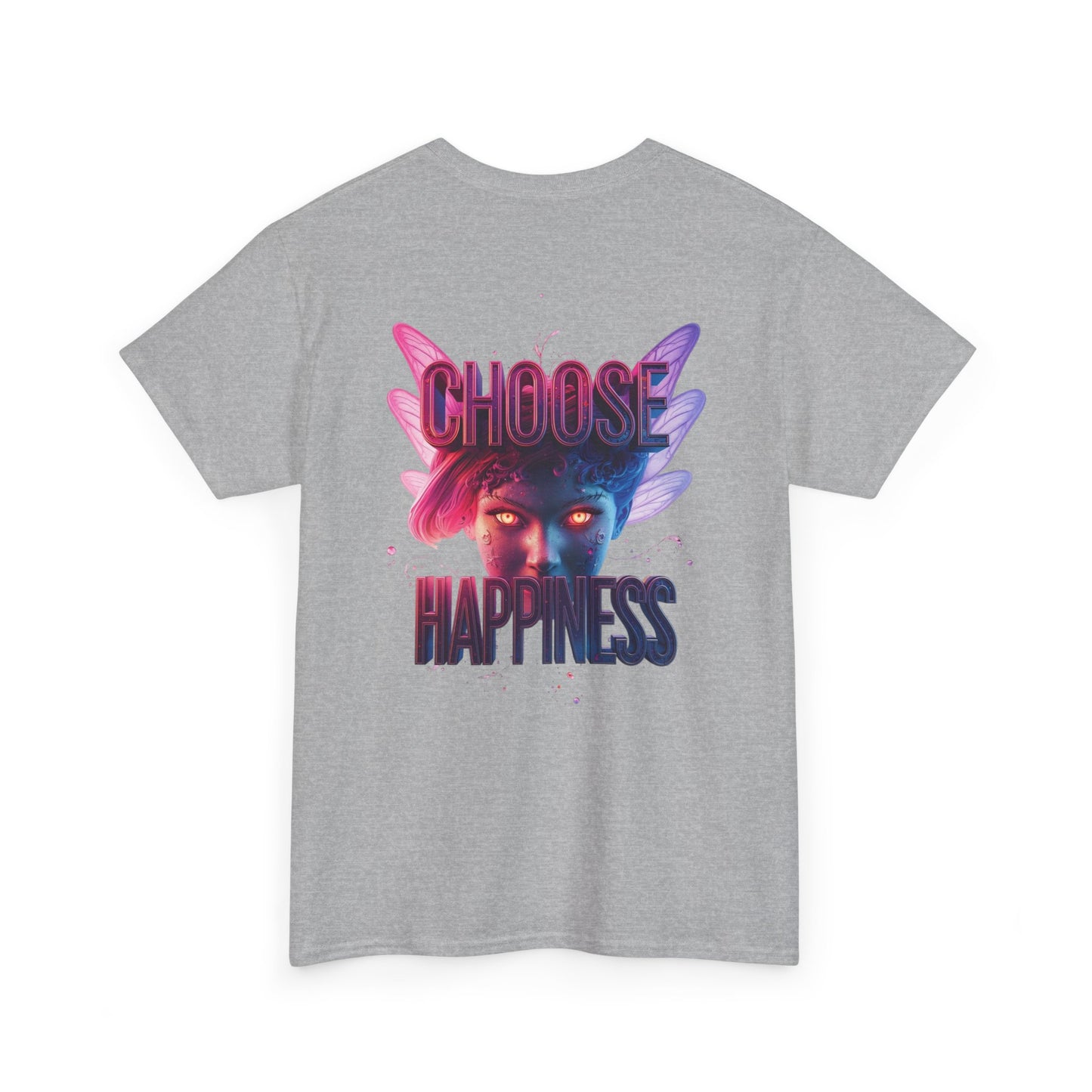 Choose Happiness Unixes T-Shirt Positive Mindset Vibes