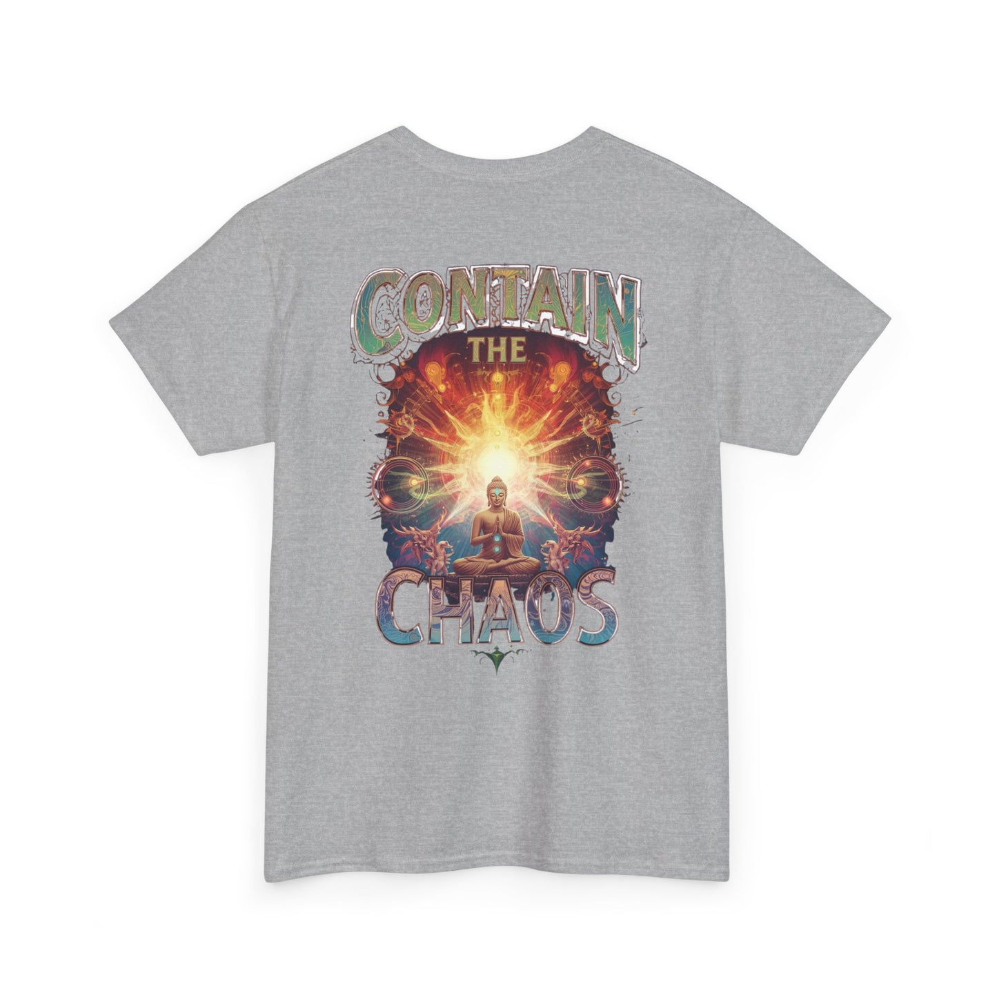 Contain The Chaos Unisex Tee, Positive Mindset Shirt