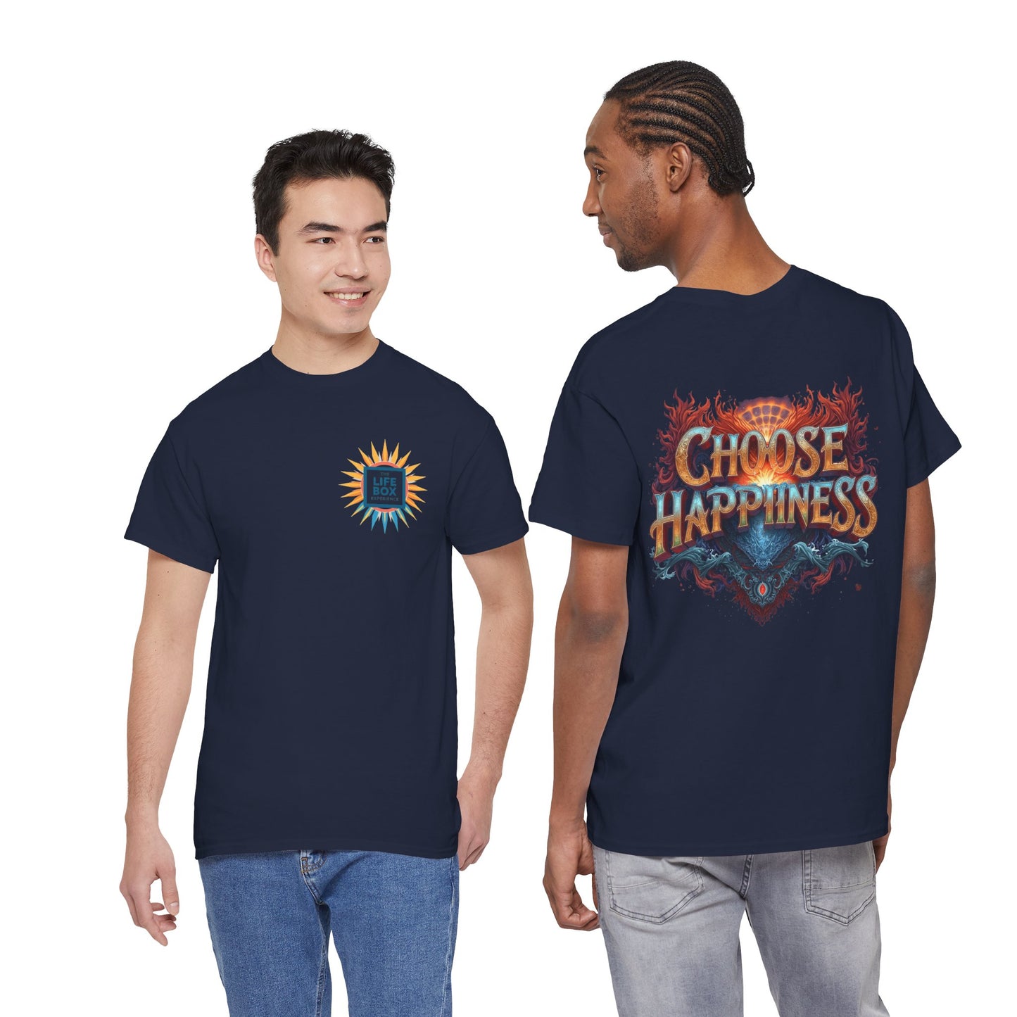 Choose Happiness Unixes T-Shirt Positive Mindset Vibes
