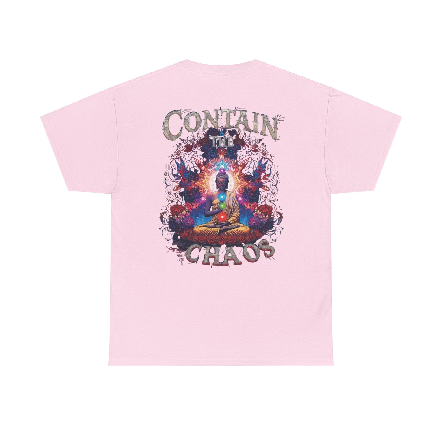 Contain The Chaos Unisex Tee, Positive Mindset Shirt