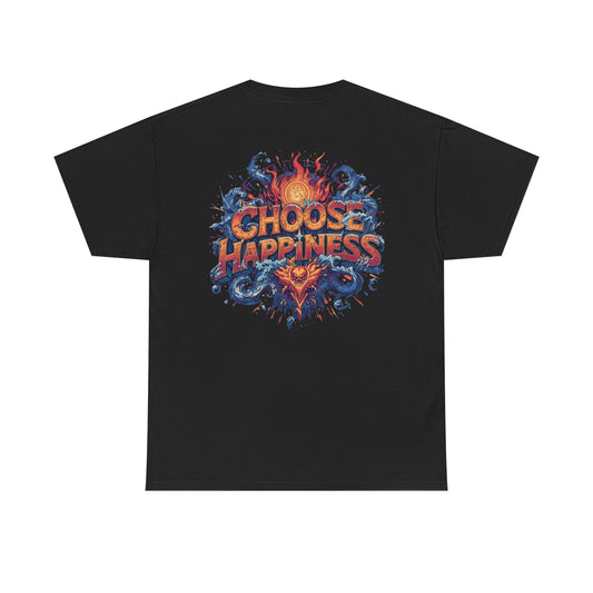 Choose Happiness Unixes T-Shirt Positive Mindset Vibes