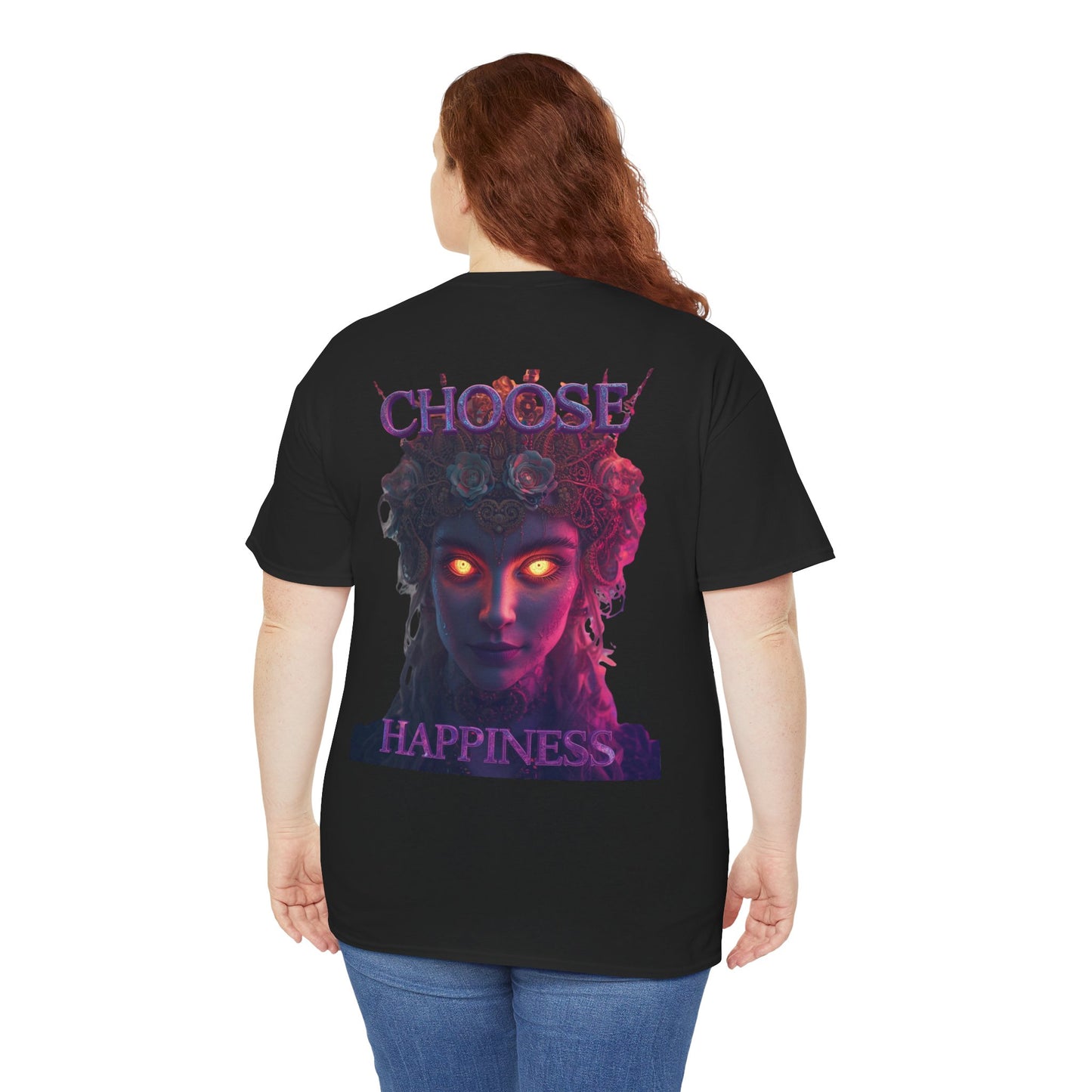 Choose Happiness Unixes T-Shirt Positive Mindset Vibes