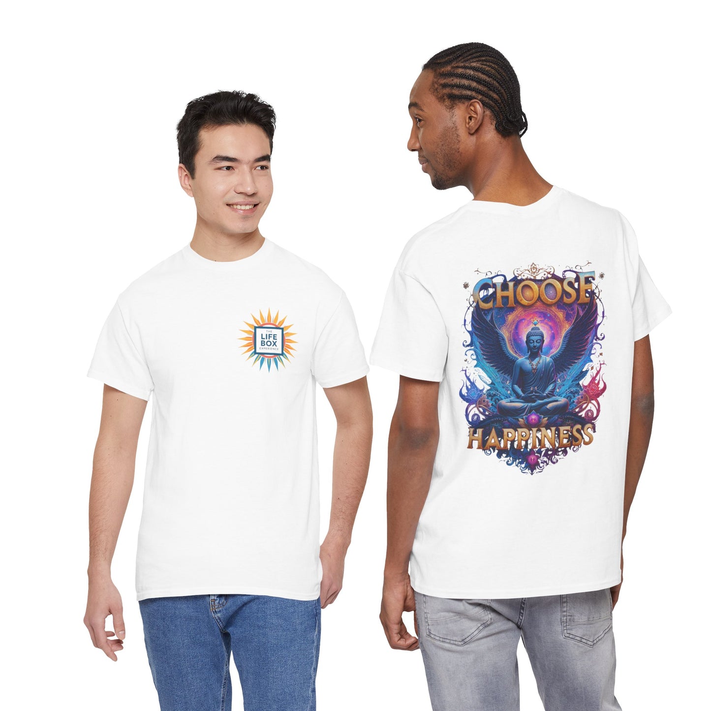 Choose Happiness Unixes T-Shirt Positive Mindset Vibes