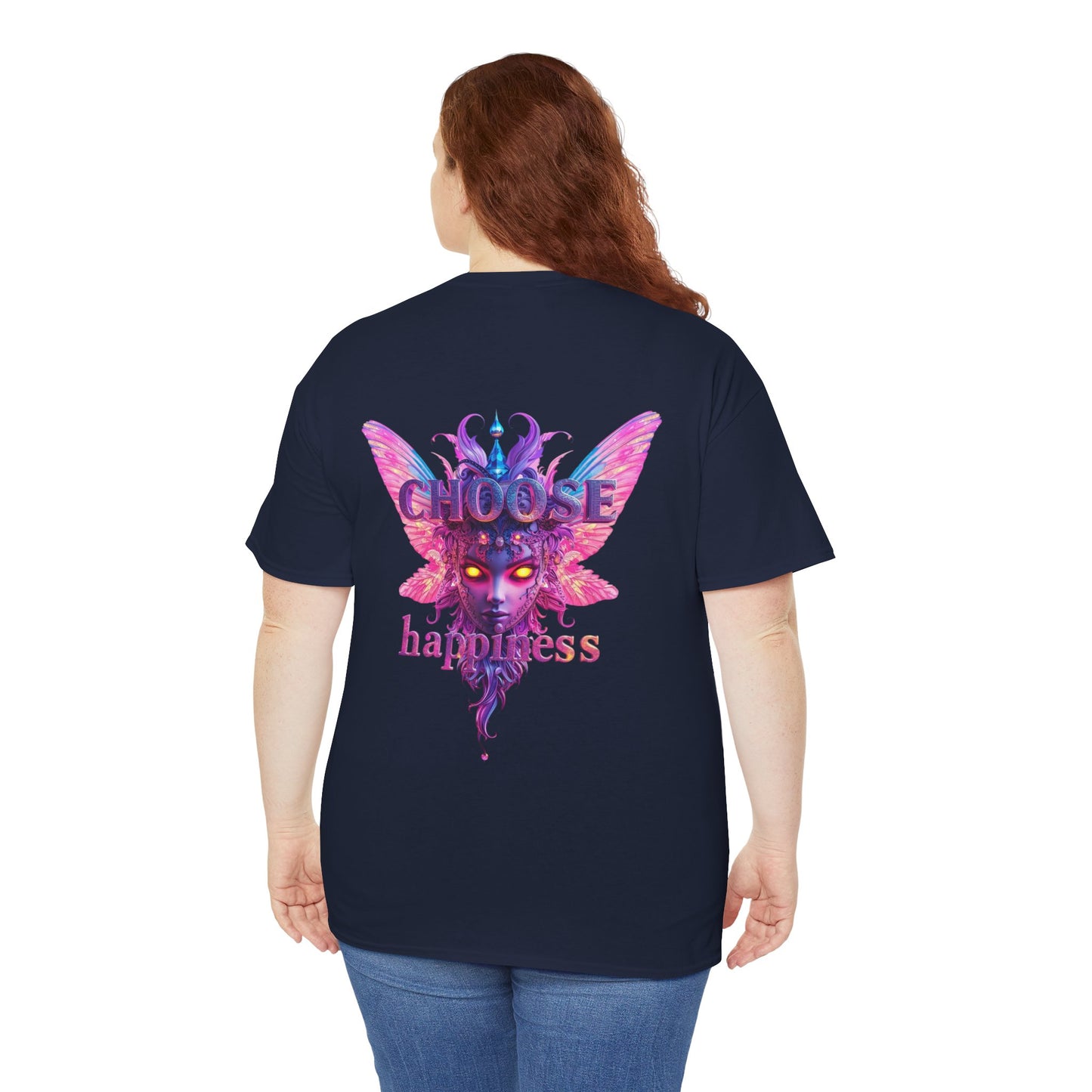 Choose Happiness Unixes T-Shirt Positive Mindset Vibes